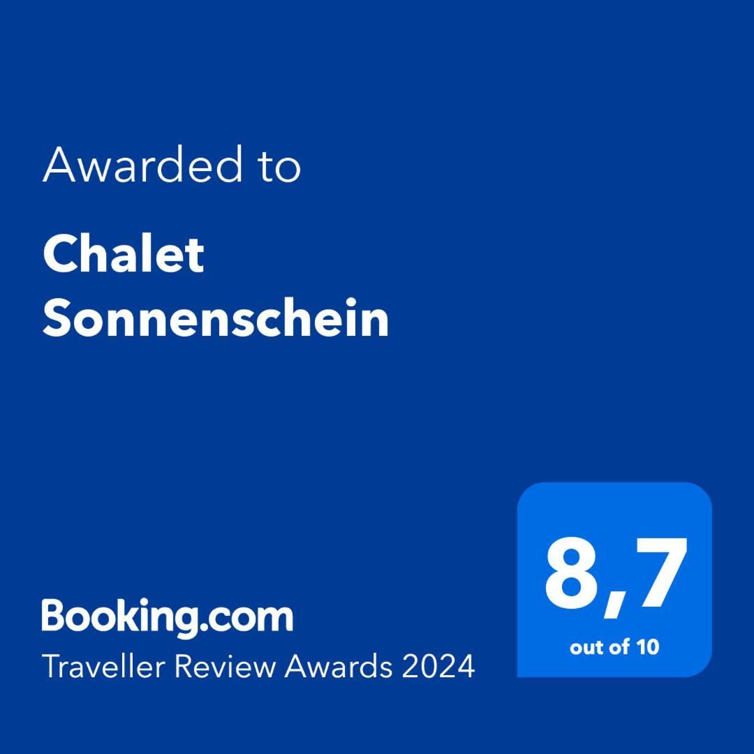 Chalet Sonnenschein Бреден Экстерьер фото